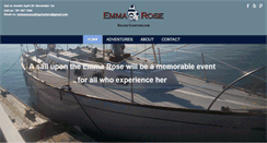 Desktop Screenshot of emmarosesailingcharters.com